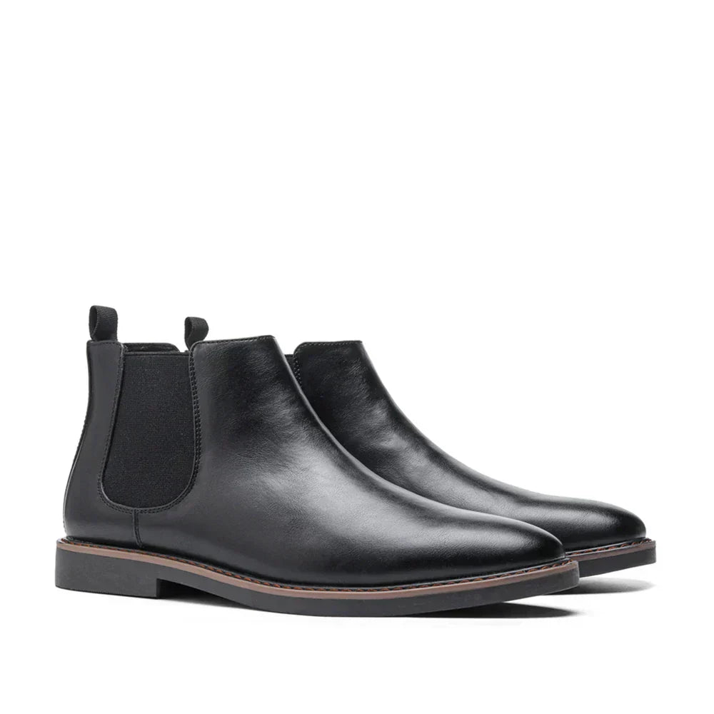 Men’s Waterproof Chelsea Boots with Elastic Side Panels